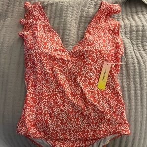 Summersalt Ruffle Backflip - Floral Reef Sz 14